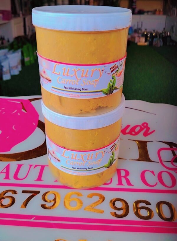 Luxury Carrot soap